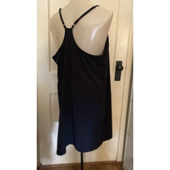 ALL IN MOTION Black All In One XL Full Body Suit Shaper Full Slip Built In Bra - Picture 3 of 15